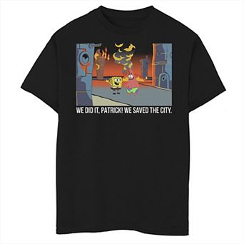Boys 8-20 SpongeBob SquarePants We Saved The City Graphic Tee