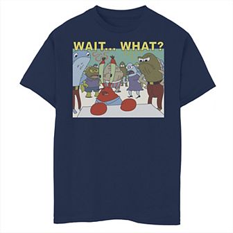 Boys 8-20 SpongeBob SquarePants Mr. Krabs Wait What Graphic Tee