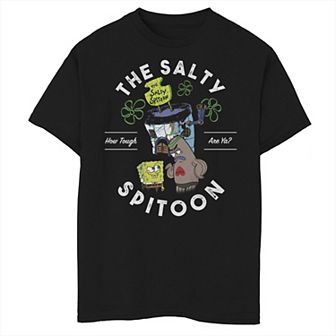 Boys 8-20 SpongeBob SquarePants The Salty Spitoon How Tough Are Ya Graphic Tee