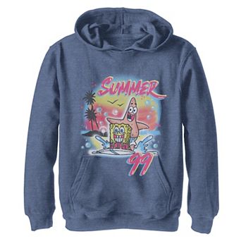 Boys 8-20 SpongeBob SquarePants & Patrick Summer '99 Airbrush Graphic Hoodie