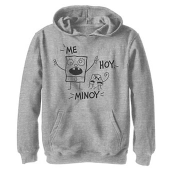 Boys 8-20 Nickelodeon SpongeBob SquarePants Me Hoy Minoy Outline Sketch Graphic Hoodie
