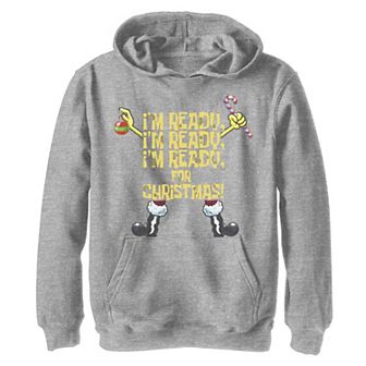 Boys 8-20 Spongebob Squarepants I'm Ready For Christmas Graphic Hoodie