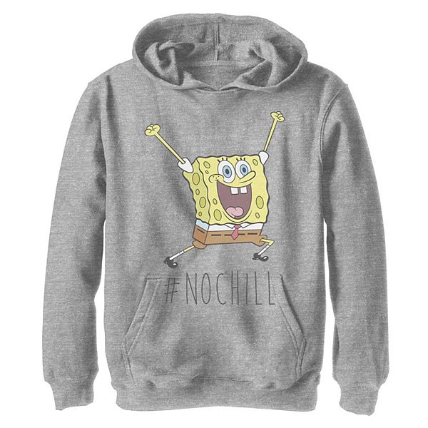 Boys 8-20 Nickelodeon SpongeBob SquarePants Hashtag No Chill Graphic Hoodie