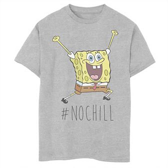 Boys 8-20 Nickelodeon SpongeBob SquarePants Hashtag No Chill Graphic Tee