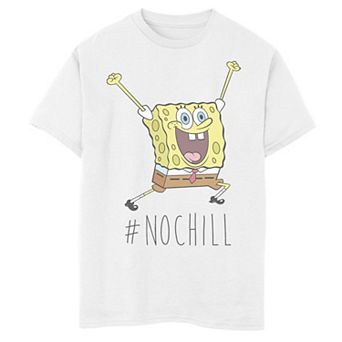 Boys 8-20 Nickelodeon SpongeBob SquarePants Hashtag No Chill Graphic Tee