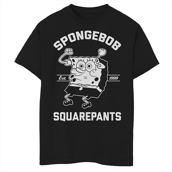 Boys 8-20 Nickelodeon SpongeBob SquarePants Excited Established 99 ...