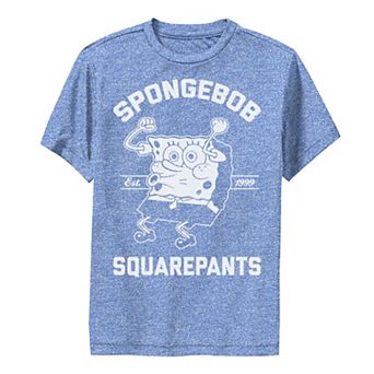 Boys 8-20 Nickelodeon SpongeBob SquarePants Excited Established 99 Performance Graphic Tee