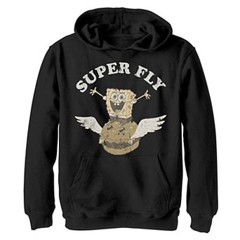 Boys 8-20 Nickelodeon SpongeBob SquarePants Super Fly Krabby Patty Graphic Hoodie