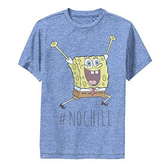 Boys 8-20 Nickelodeon SpongeBob SquarePants Hashtag No Chill Performance Graphic Tee
