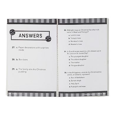 Christmas Trivia Book