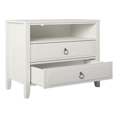 Novogratz Her Majesty 2-Drawer Nightstand