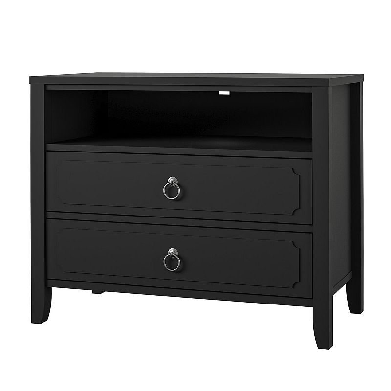 Novogratz Collection Her Majesty 2 Drawer Nightstand