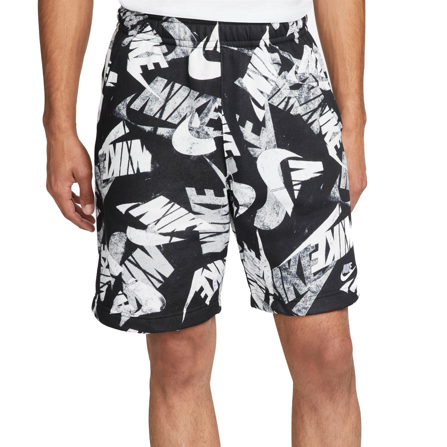 nike print all over shorts