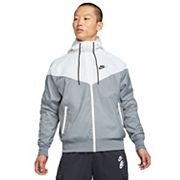 nike mens white windbreaker