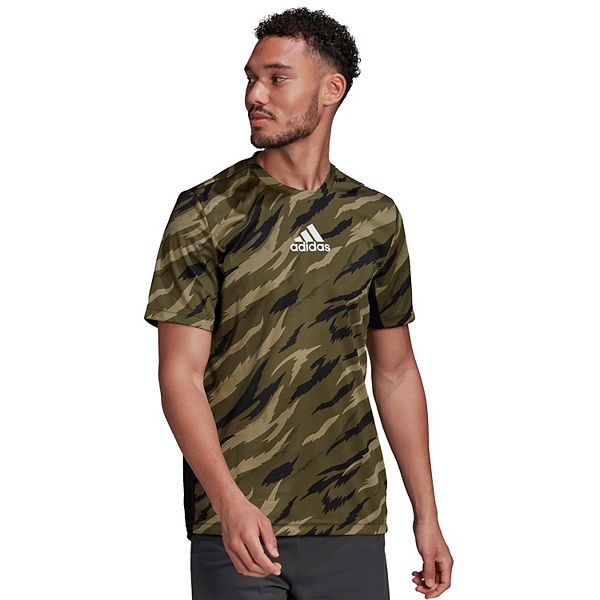 Men's Feel Strong Camo Tee