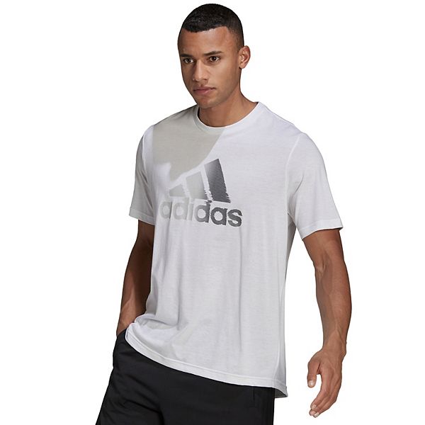 Men s adidas Designed 2 Move Pixelated Badge of Sport Tee