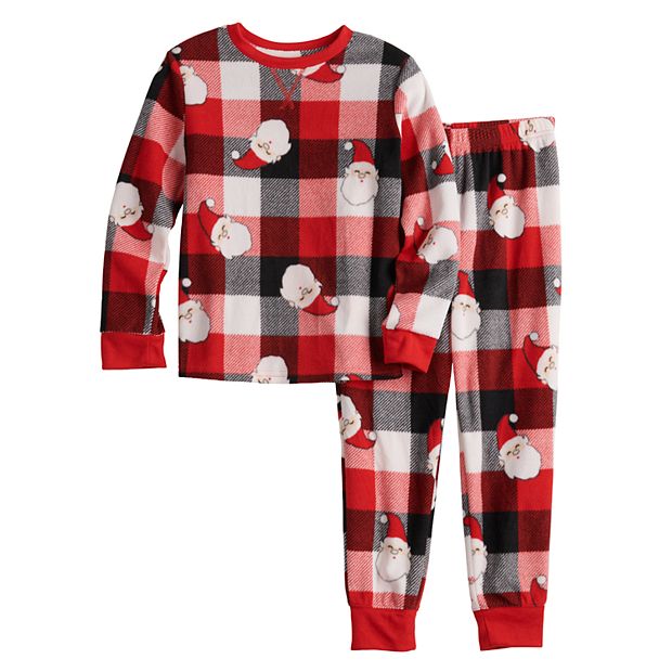 Boys 4 20 Jammies For Your Families Santa Coming Soon Plaid