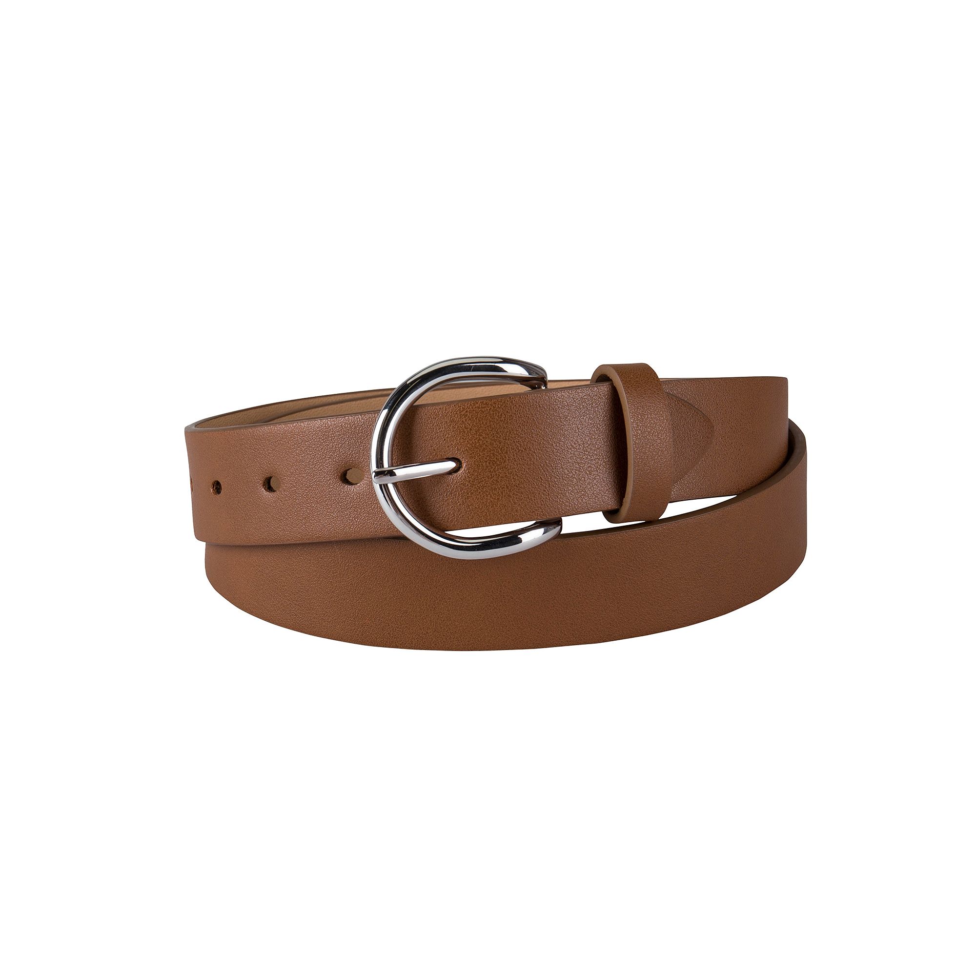 Womens & Plus LC Lauren Conrad Stretch Trouser Belt, Size: Small, Saddle