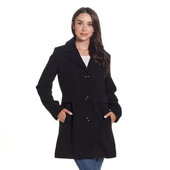 Women's Gallery Wool-Blend Walker Coat