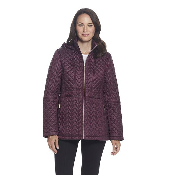 kohls womens quilted jacket