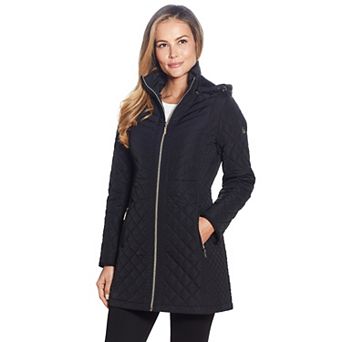 Women's Gallery Faux-Fur Hood Quilted Jacket