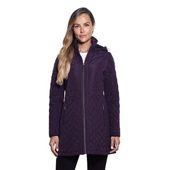 Women's Gallery Faux-Fur Hood Quilted Jacket