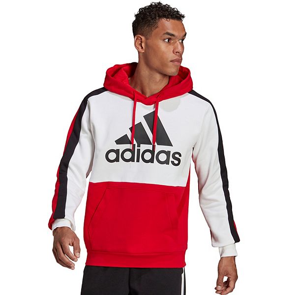 Men's adidas Essential Colorblock Fleece Hoodie