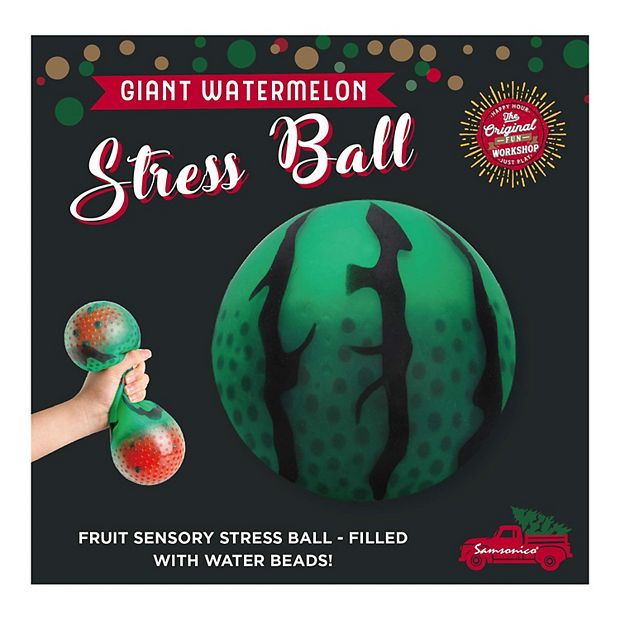 Jumbo Fruit Water Bead Filled Squeeze Stress Balls - Sensory