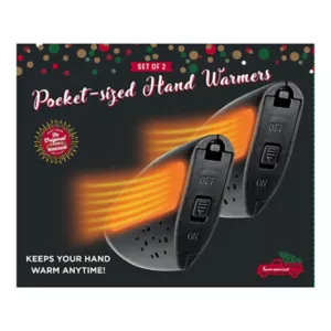 Pocket-Sized Electric Handwarmers 2-Pack
