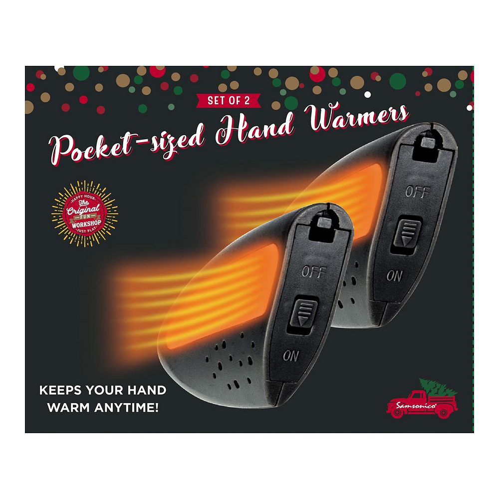 Pocket-Sized Electric Handwarmers 2-Pack