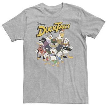 Big & Tall Disney DuckTales Group Shot Logo Tee