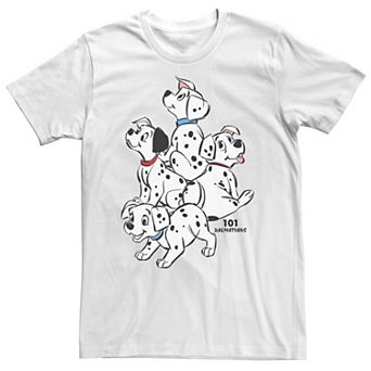 Big & Tall Disney 101 Dalmatians Group Shot Puppies Tee