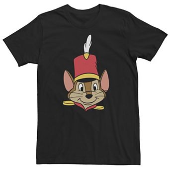 Big & Tall Disney Dumbo Timothy Q. Mouse Big Face Tee
