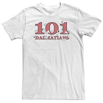 Big & Tall Disney 101 Dalmatians Puppy Logo Tee