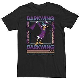 Big & Tall Disney Darkwing Duck Get Dangerous Square Tee
