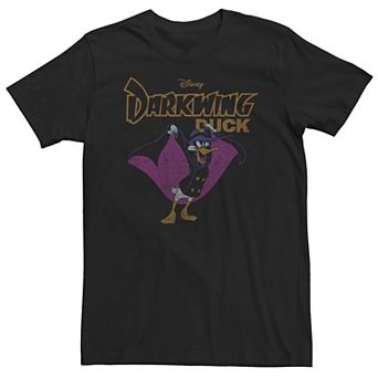 Big & Tall Disney Darkwing Duck Vintage Poster Tee