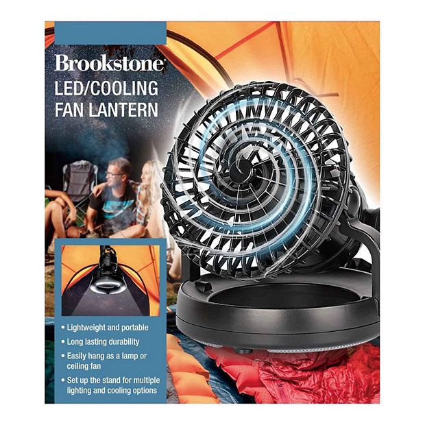 Brookstone LED Cooling Fan Lantern