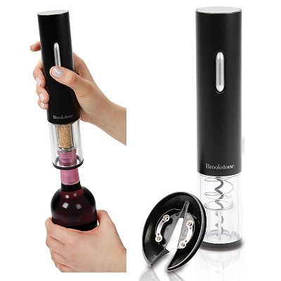 Brookstone Cordless Electronc Automatc Wne Opener And Fol Cutter | EBay