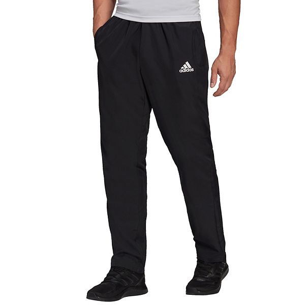 Adidas Men's Designed 2 Move Aeroready Pants Crew Navy/Acid Yellow