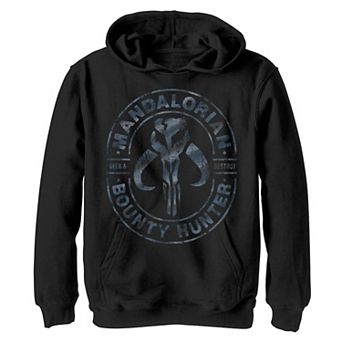 Boys 8-20 Star Wars The Mandalorian Bounty Hunter Stamp Graphic Hoodie