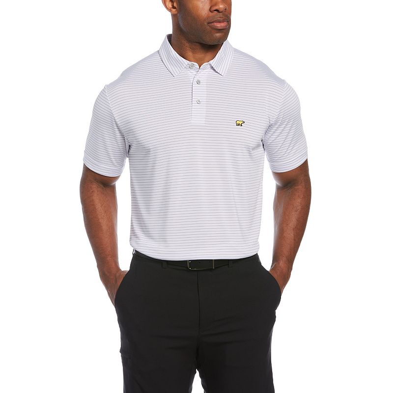 Mens Jack Nicklaus StayDri Regular-Fit Striped Performance Golf Polo, Size