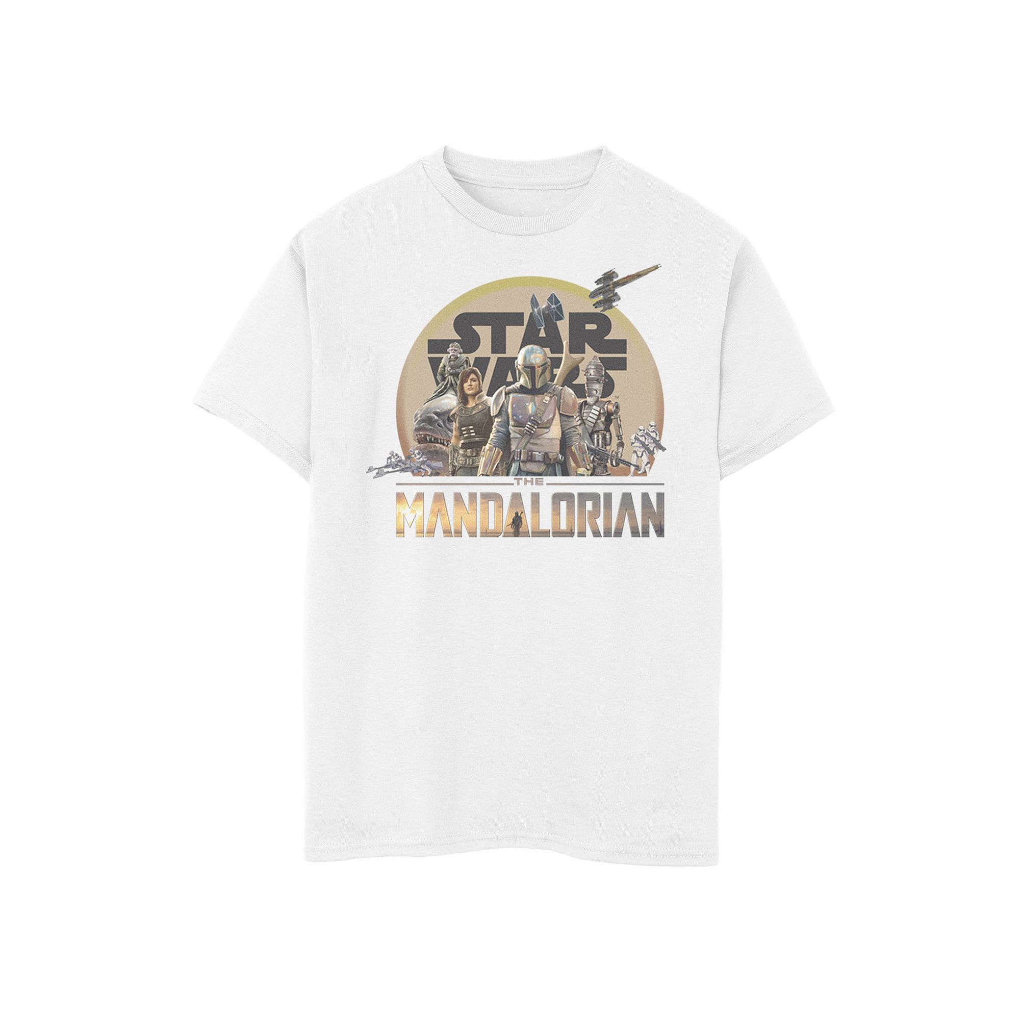 Boys 8-20 Star Wars The Mandalorian Character Collage Graphic Tee, Boys, S