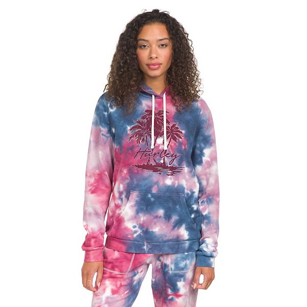 Juniors' Hurley Vintage Tie Dye Fleece Joggers