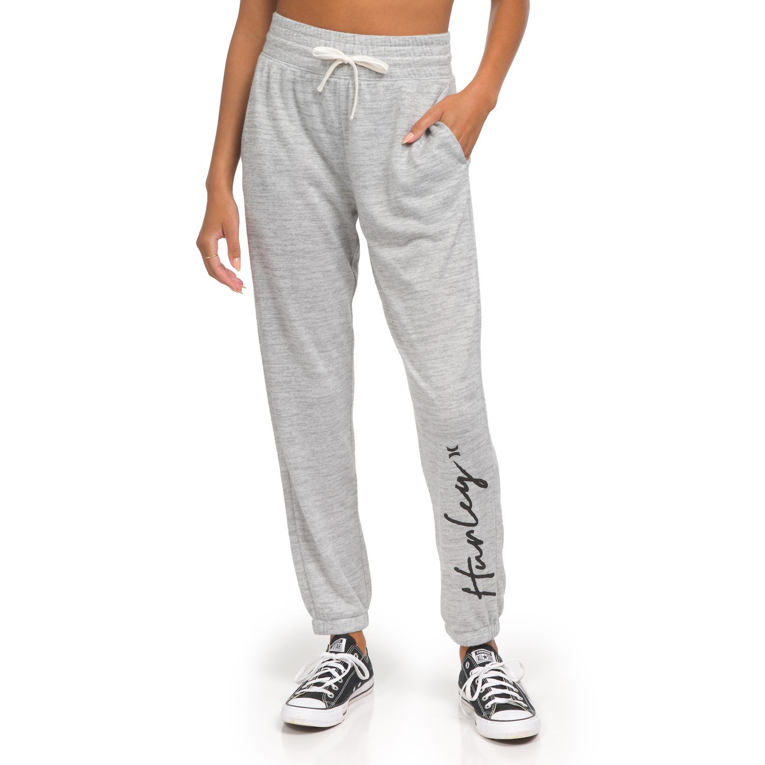 Image for Hurley Juniors' Hacci Chill Fleece Joggers at Kohl's.