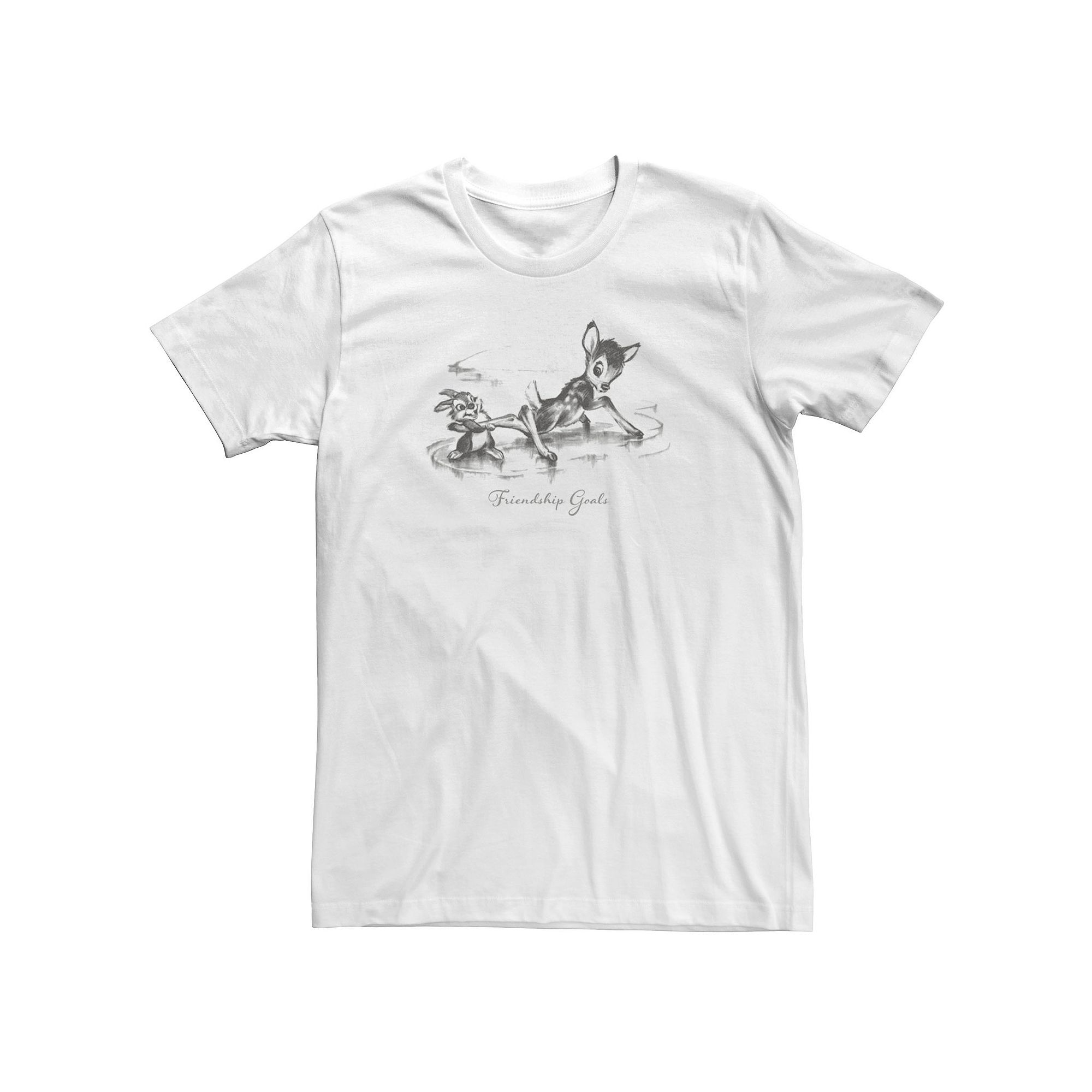 Big & Tall Disney Bambi Thumper And Bambi Friendship Goals Tee, Mens, Size