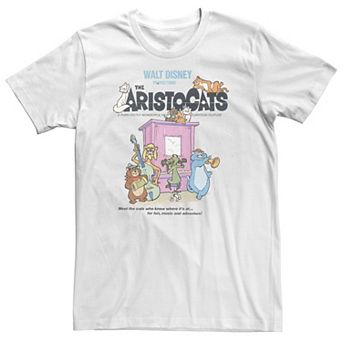 Big & Tall Disney The Aristocats Group Shot Classic Poster Tee