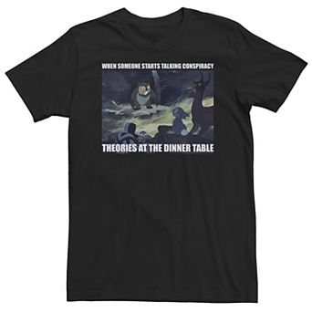 Big & Tall Disney Bambi Conspiracy Theories Meme Tee