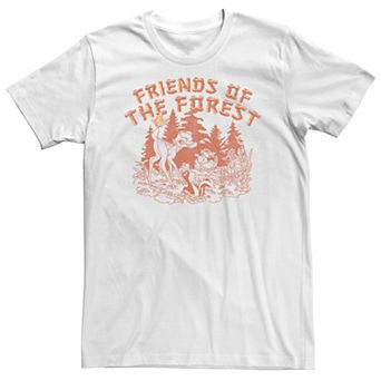 Big & Tall Disney Bambi Group Shot Friends Of The Forest Tee