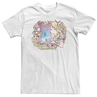 Big & Tall Disney Alice In Wonderland Alice Dream Paint Tee
