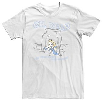 Big & Tall Disney Alice In Wonderland I Do Wish I Hadn't Cried So Much Tee